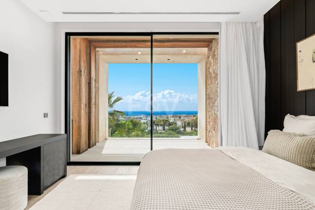 Spektakulär villa i Los Flamingos med panoramautsikt över havet