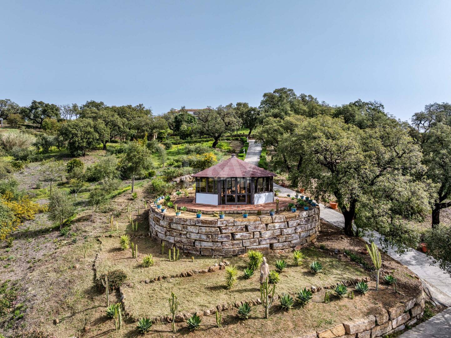 Einzigartige private Villa mit Panoramablick in La Mairena