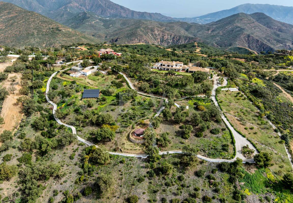 Einzigartige private Villa mit Panoramablick in La Mairena