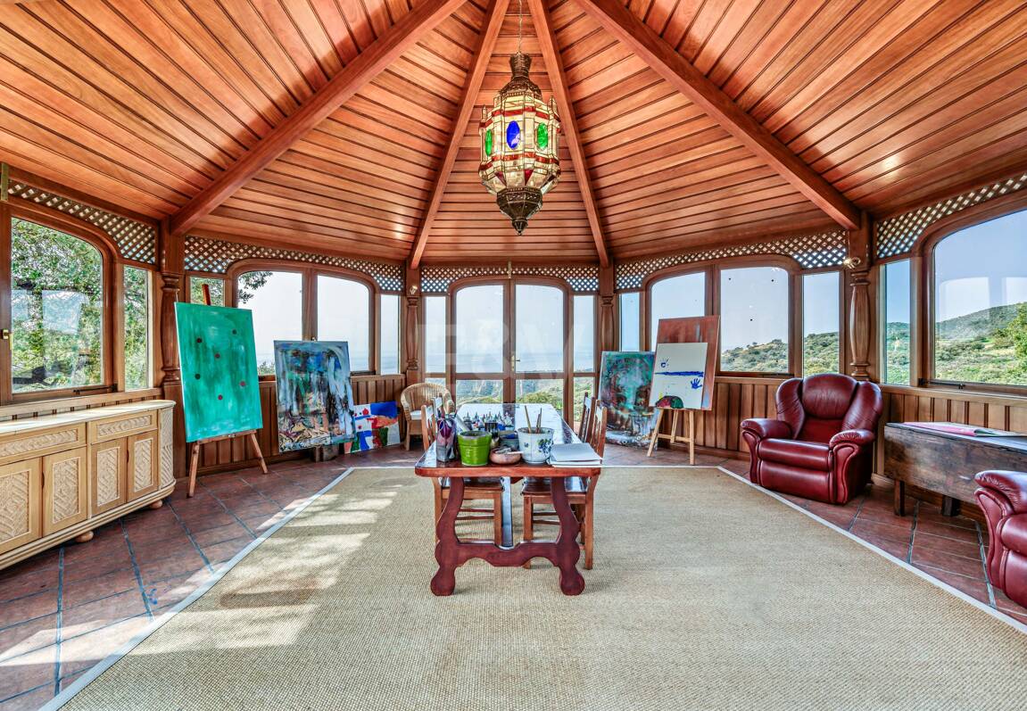 Einzigartige private Villa mit Panoramablick in La Mairena