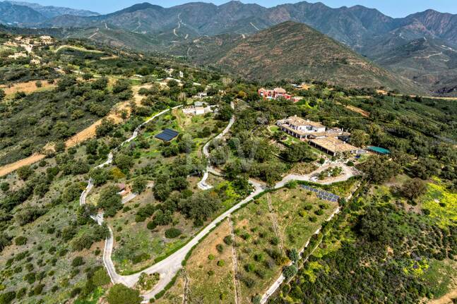 Einzigartige private Villa mit Panoramablick in La Mairena