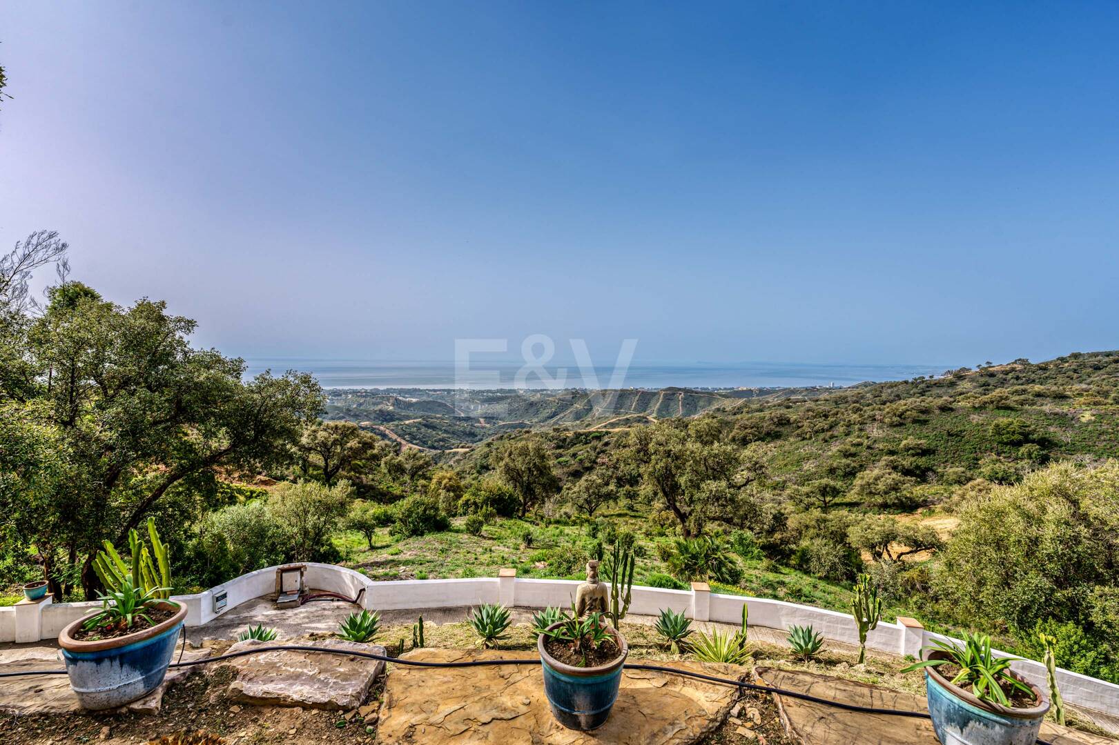 Einzigartige private Villa mit Panoramablick in La Mairena
