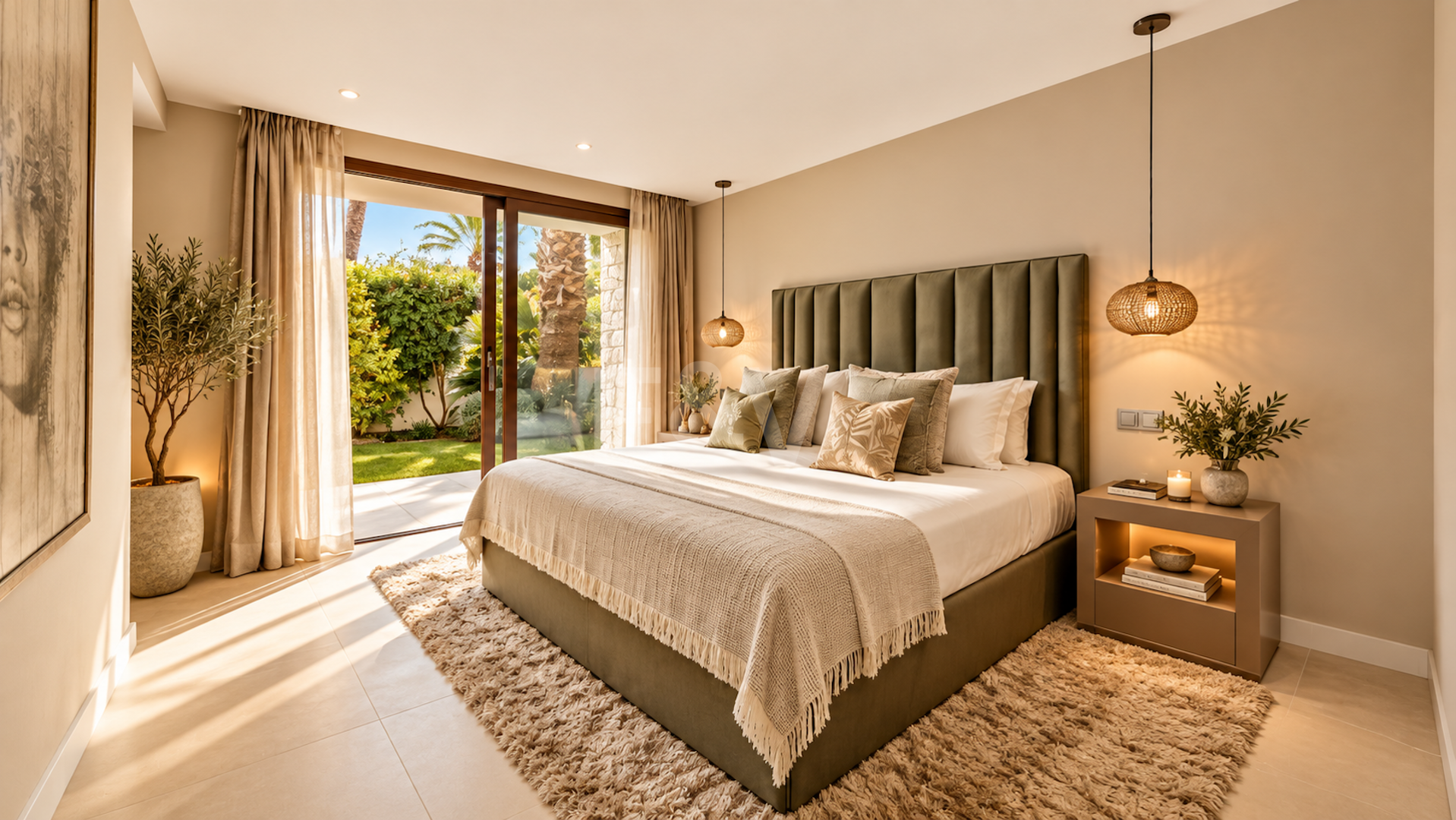 Bungaló moderno con piscina privada en El Rosario, Marbella