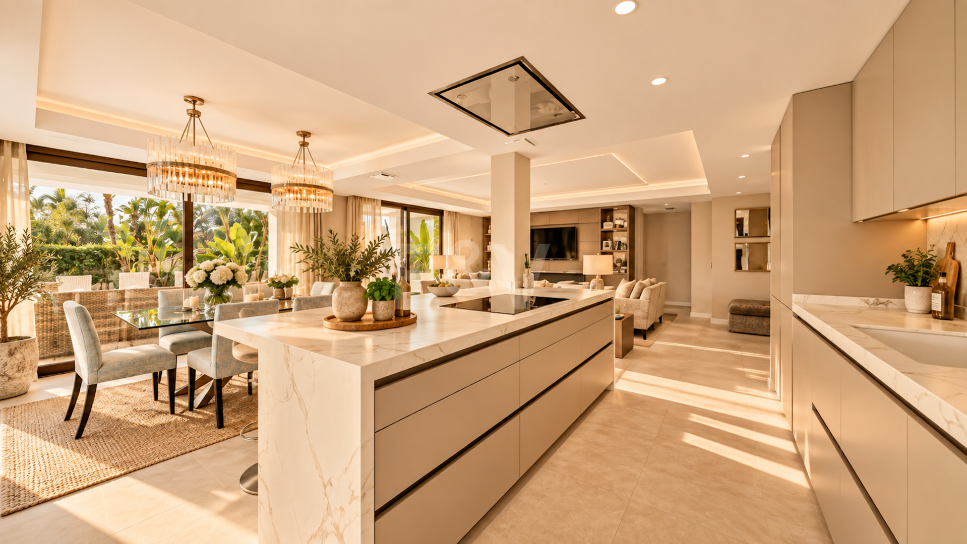 Bungaló moderno con piscina privada en El Rosario, Marbella