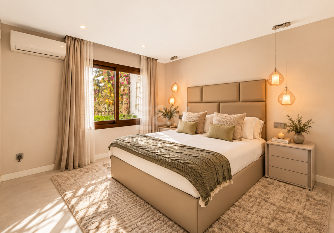 Bungaló moderno con piscina privada en El Rosario, Marbella