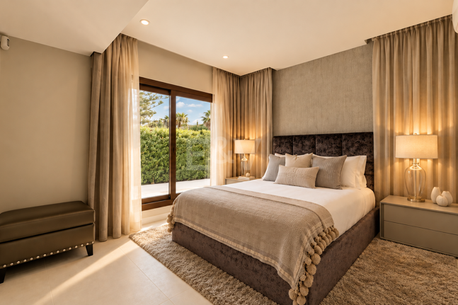 Bungaló moderno con piscina privada en El Rosario, Marbella