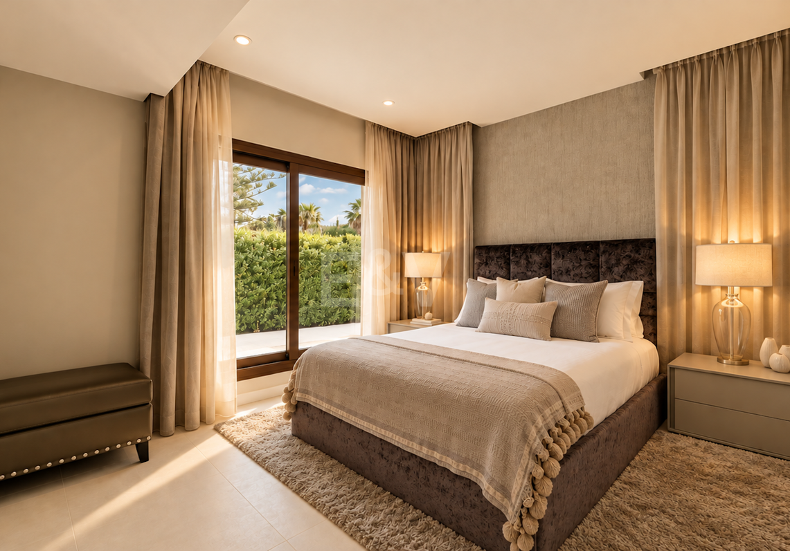 Bungaló moderno con piscina privada en El Rosario, Marbella