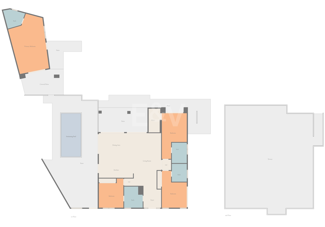 Bungaló moderno con piscina privada en El Rosario, Marbella