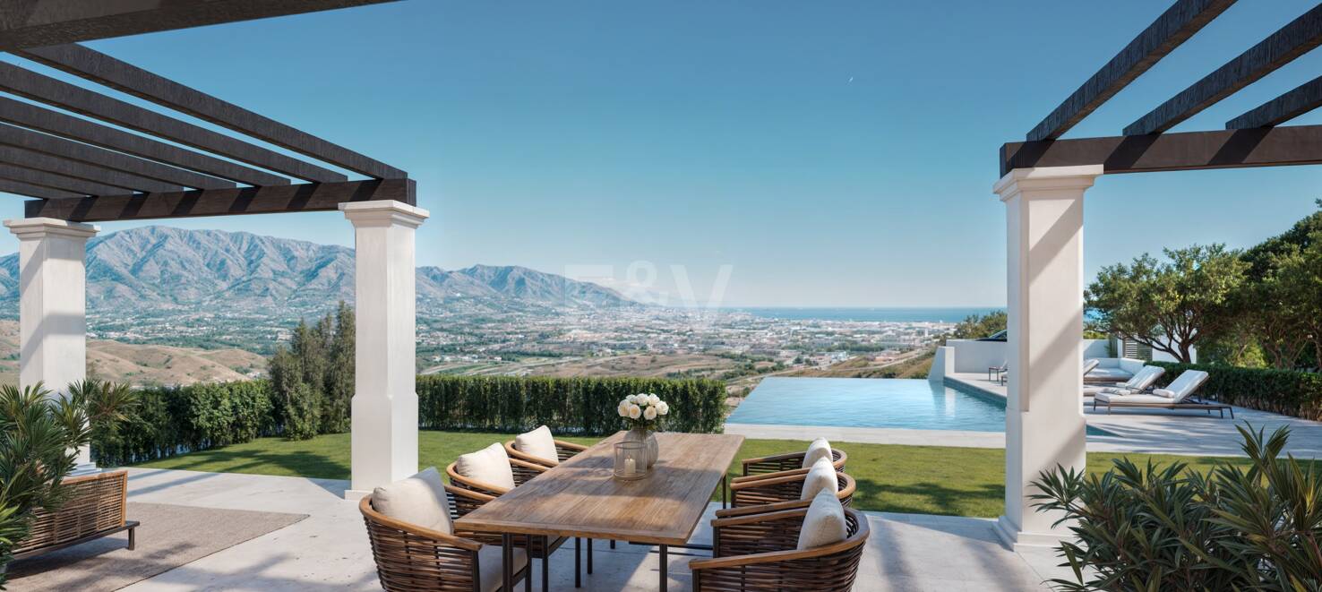 Fantastisk modern villa med fantastisk utsikt i La Mairena