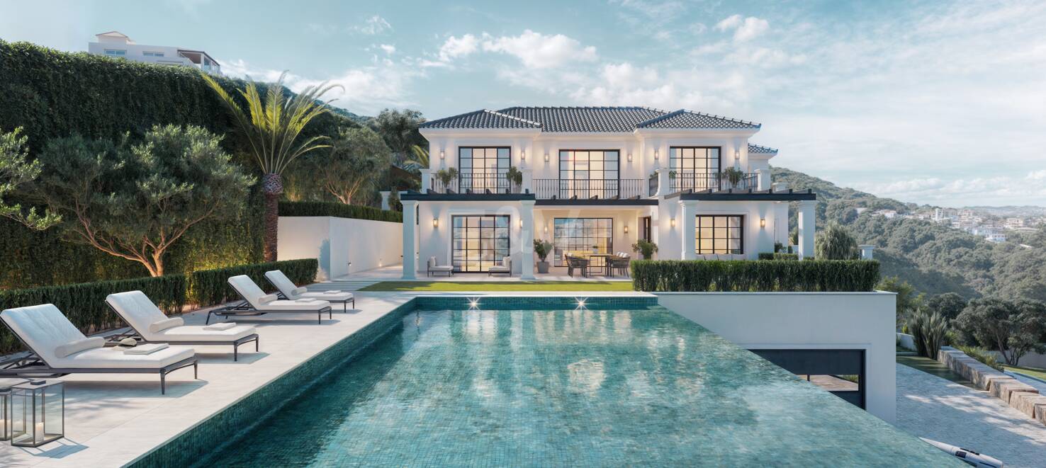 Fantastisk modern villa med fantastisk utsikt i La Mairena