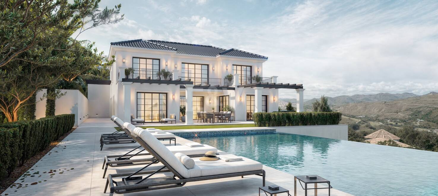 Fantastisk modern villa med fantastisk utsikt i La Mairena