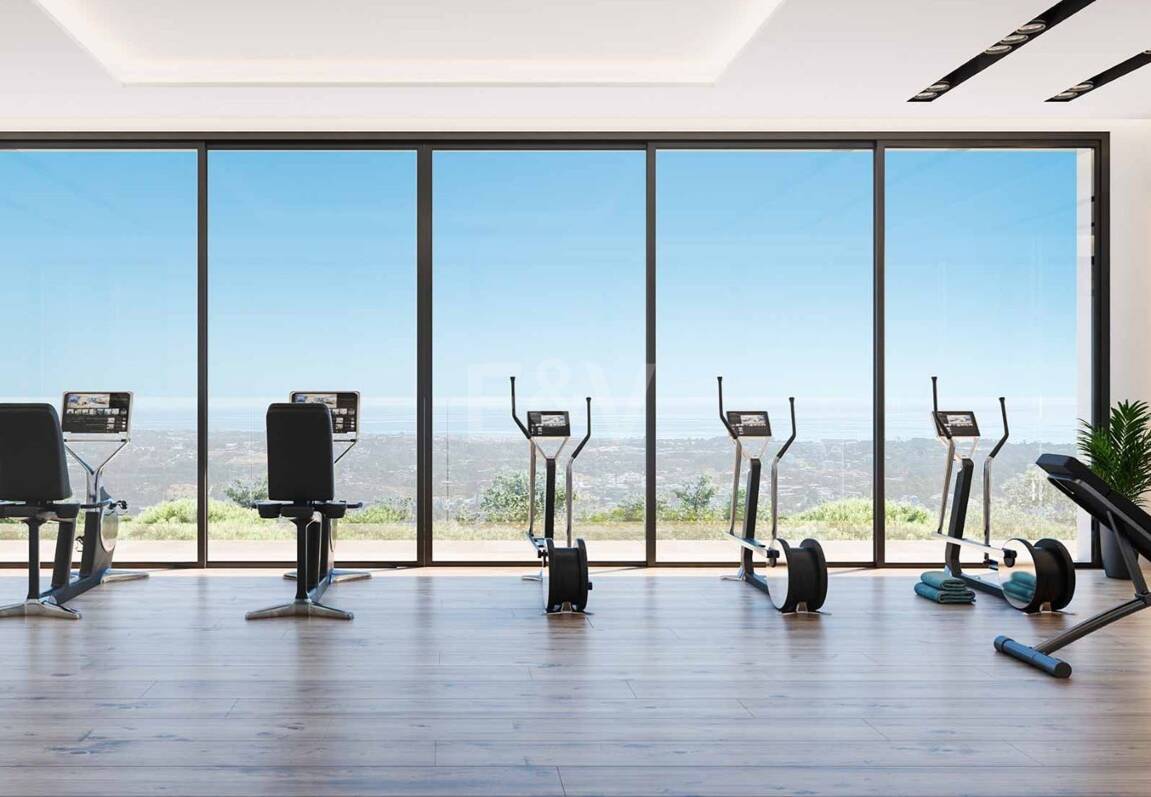 Exceptionell modern villa i ett organiskt koncept i La Alqueria