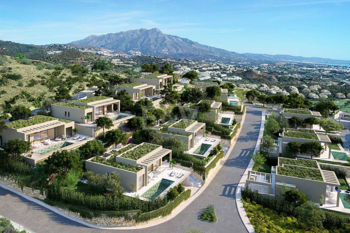 Exceptionell modern villa i ett organiskt koncept i La Alqueria