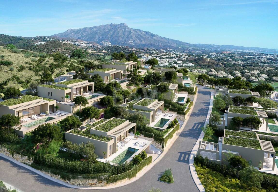 Exceptionell modern villa i ett organiskt koncept i La Alqueria