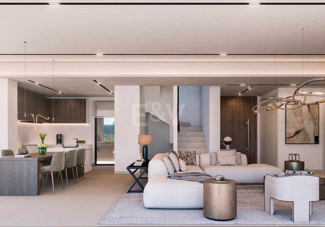 Exceptionell modern villa i ett organiskt koncept i La Alqueria