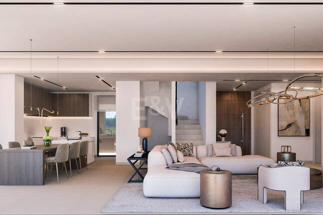 Exceptionell modern villa i ett organiskt koncept i La Alqueria