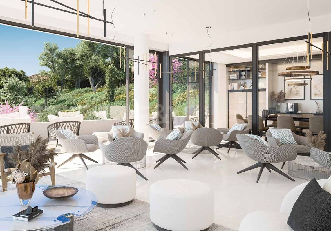 Exceptionell modern villa i ett organiskt koncept i La Alqueria