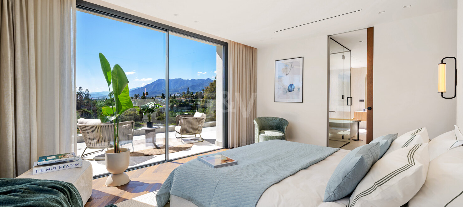 Modern Luxury Villa with Sea & Mountain Views in El Rosario