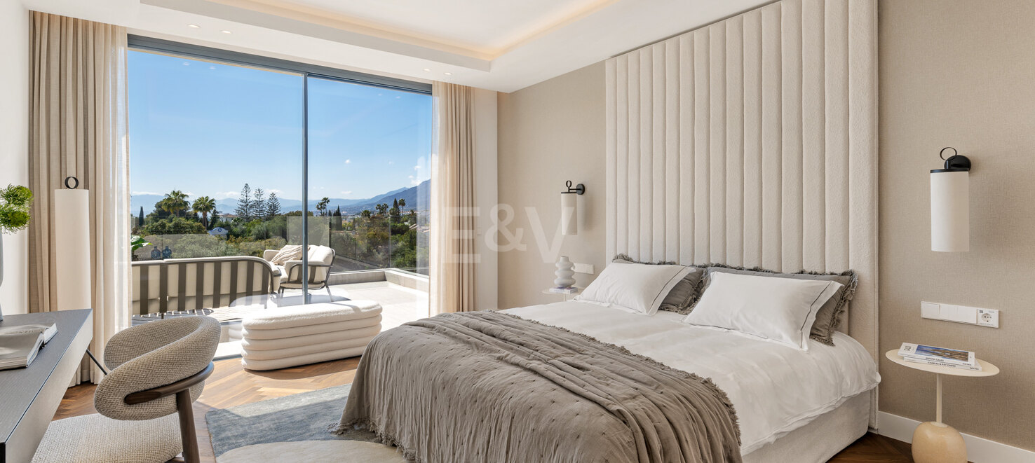 Modern Luxury Villa with Sea & Mountain Views in El Rosario