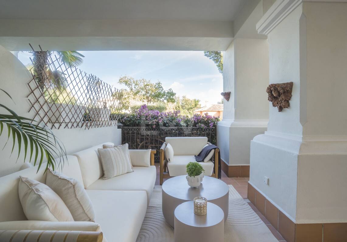Exquisite Garden Apartment in the Exclusive Altos Reales, Sierra Blanca