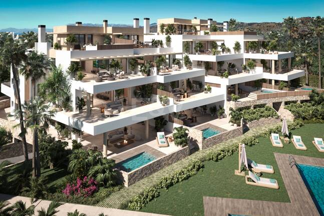 Lyxlägenhet nära Cabopino Golf