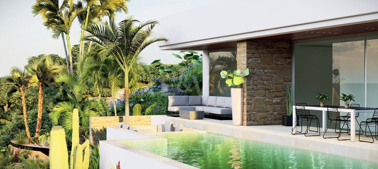 Parcela excepcional con vistas al mar y proyecto de villa moderna - Licencia de construcción concedida