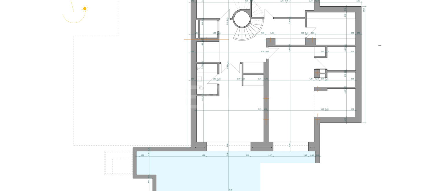 Parcela excepcional con vistas al mar y proyecto de villa moderna - Licencia de construcción concedida