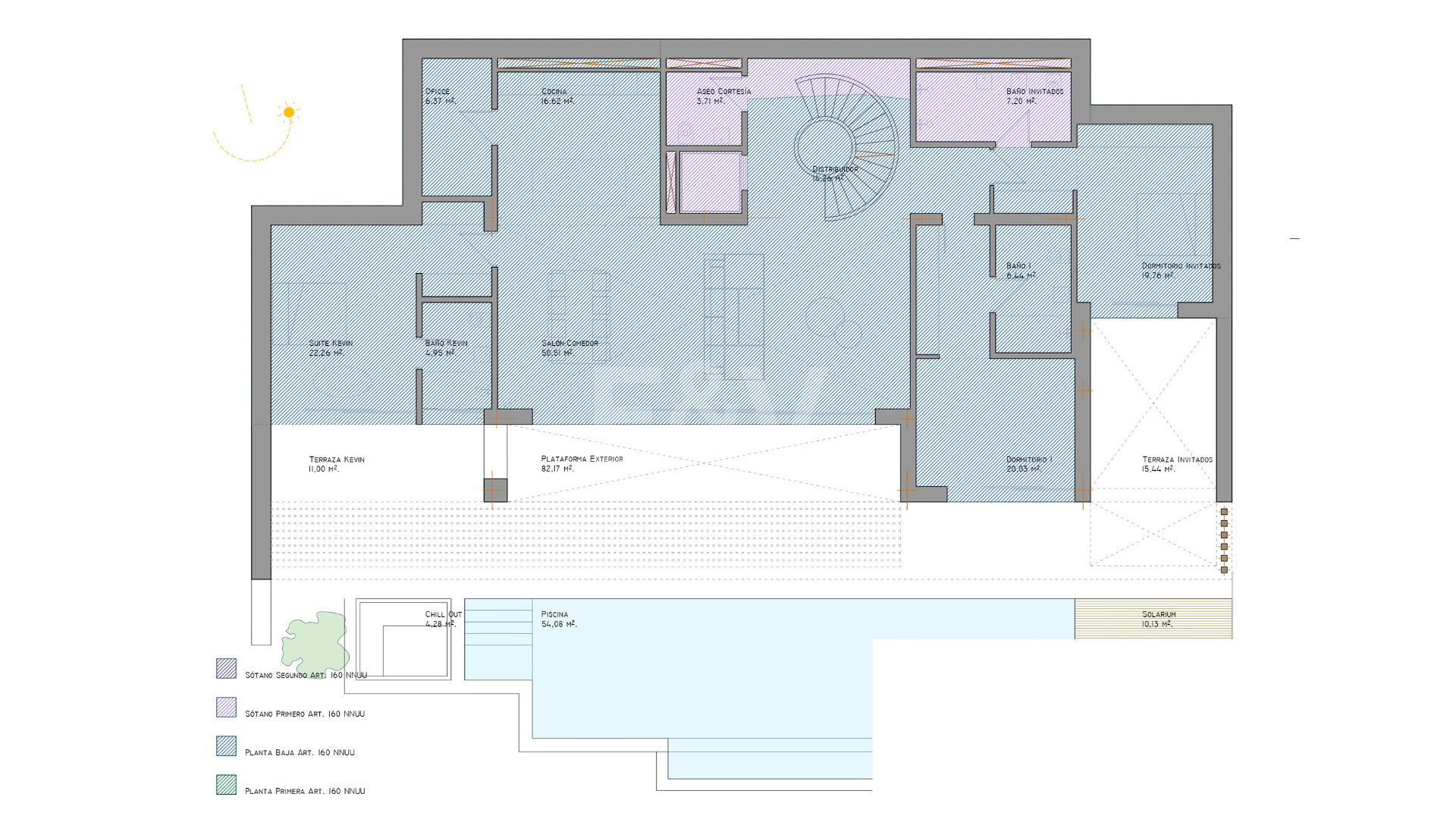 Moderne Villa mit Panoramablick auf Meer & Berge – Grundstück und Projekt mit garantierter Genehmigung
