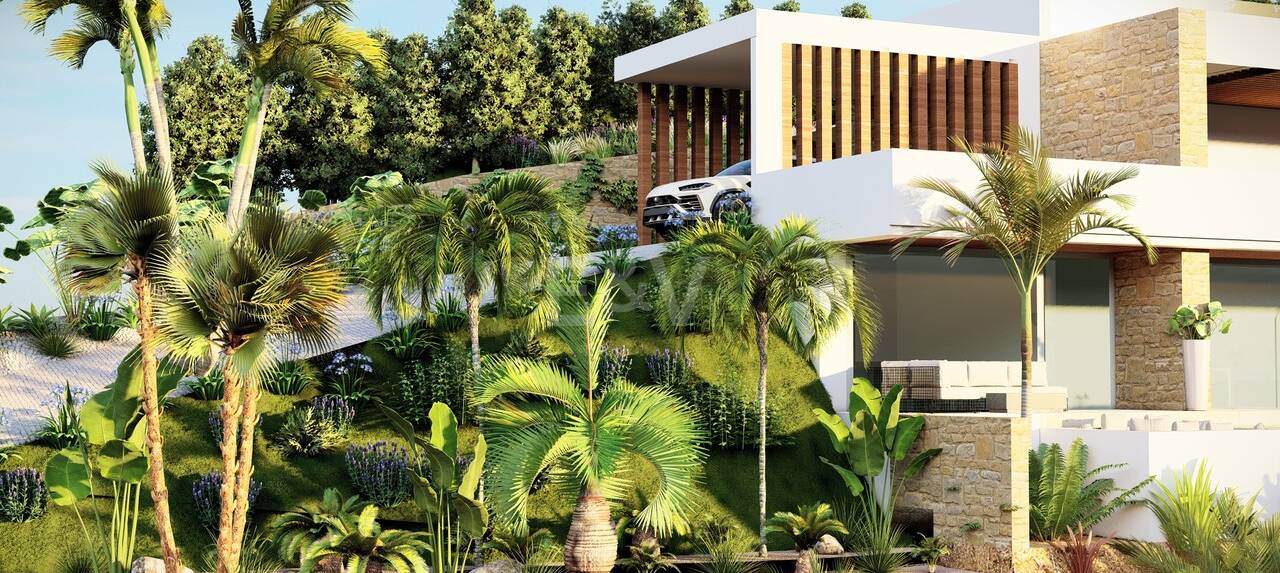 Parcela excepcional con vistas al mar y proyecto de villa moderna - Licencia de construcción concedida