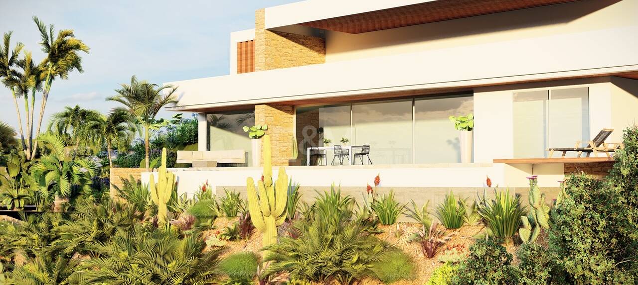 Parcela excepcional con vistas al mar y proyecto de villa moderna - Licencia de construcción concedida