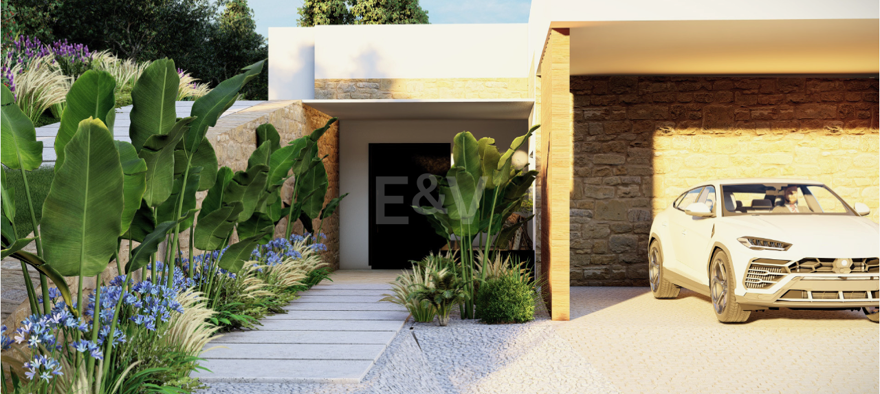 Parcela excepcional con vistas al mar y proyecto de villa moderna - Licencia de construcción concedida