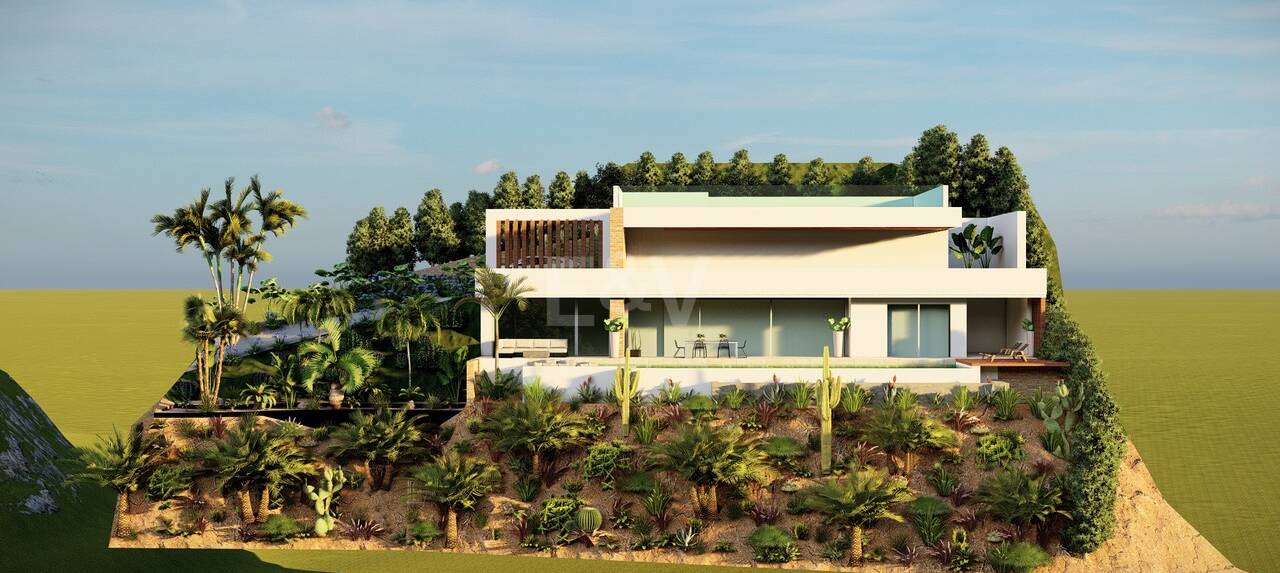 Parcela excepcional con vistas al mar y proyecto de villa moderna - Licencia de construcción concedida