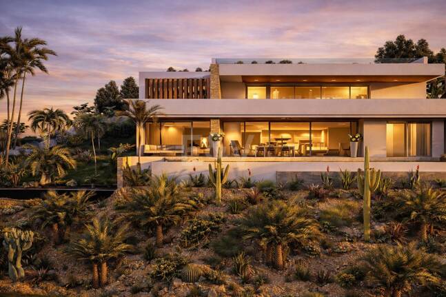 Moderne Villa mit Panoramablick auf Meer & Berge – Grundstück und Projekt mit garantierter Genehmigung