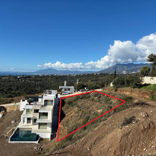 Villa moderna con vistas panorámicas al mar y montaña - Terreno y proyecto con licencia garantizada