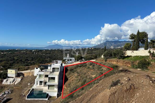 Moderne Villa mit Panoramablick auf Meer & Berge – Grundstück und Projekt mit garantierter Genehmigung