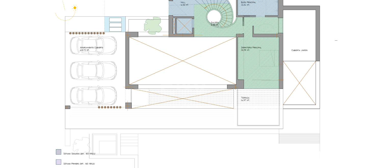 Parcela excepcional con vistas al mar y proyecto de villa moderna - Licencia de construcción concedida
