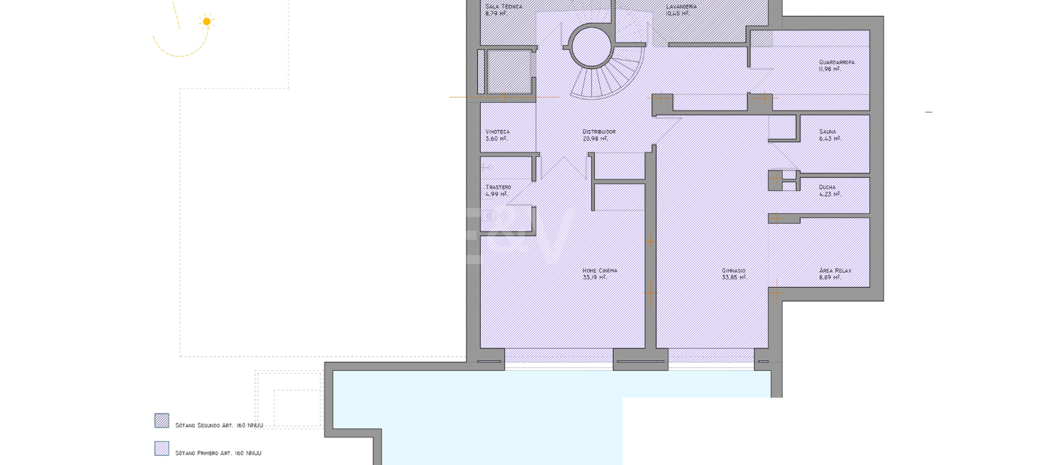 Parcela excepcional con vistas al mar y proyecto de villa moderna - Licencia de construcción concedida