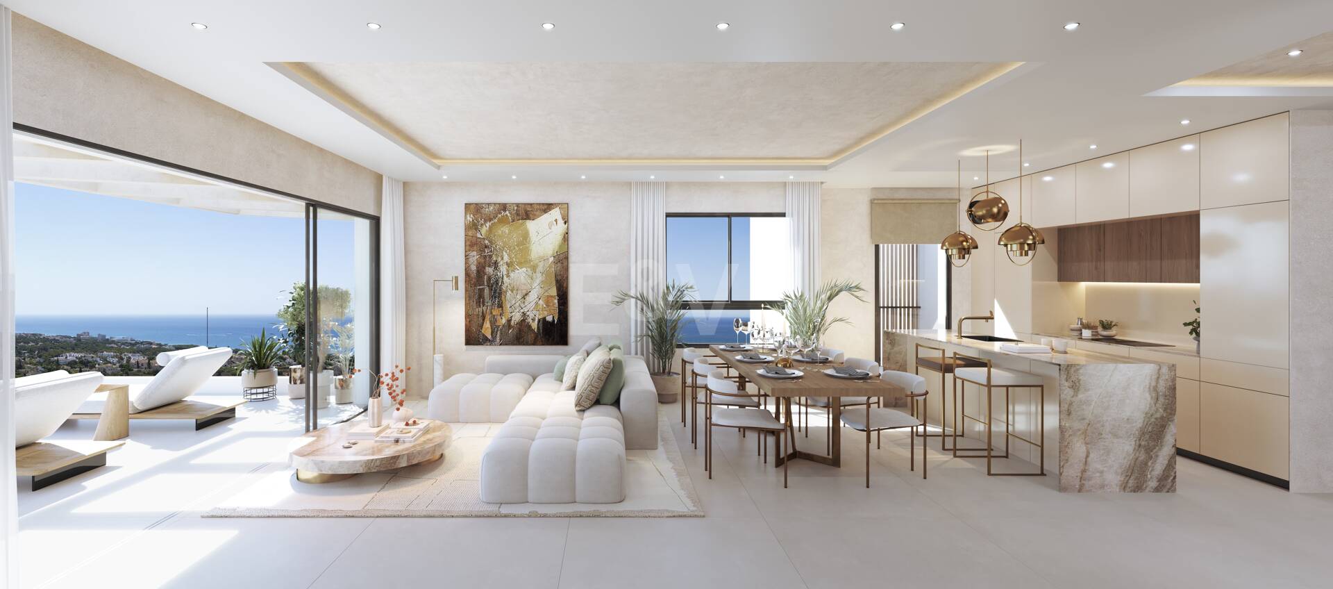 Apartamento de lujo en cerca de Cabopino golf