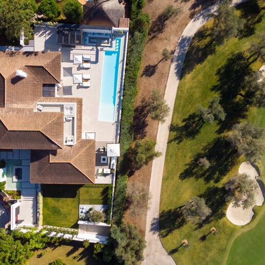 Exquisite Contemporary Villa with Golf Frontage in Las Brisas