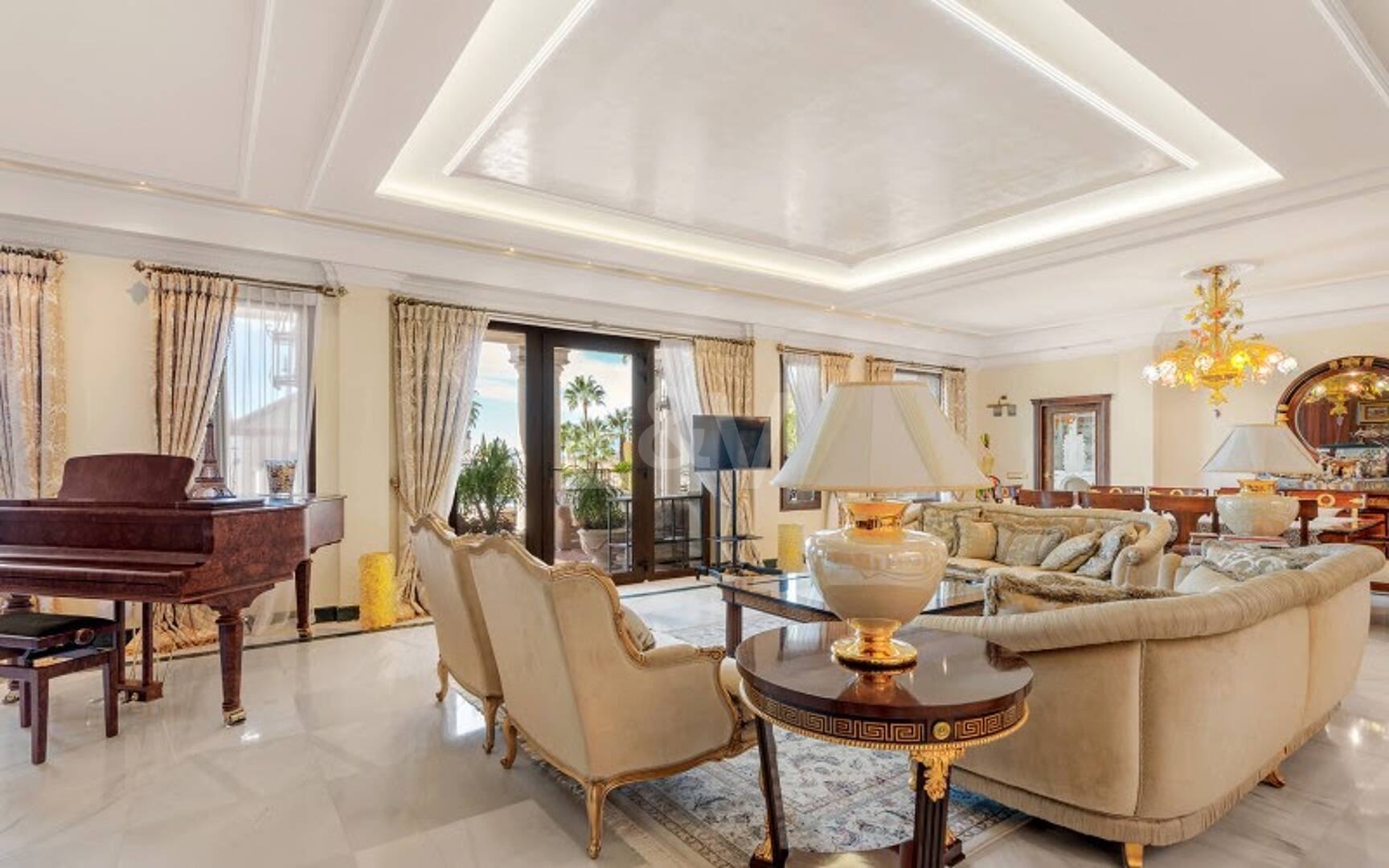 Villa d'élégance intemporelle avec vues en Sierra Blanca