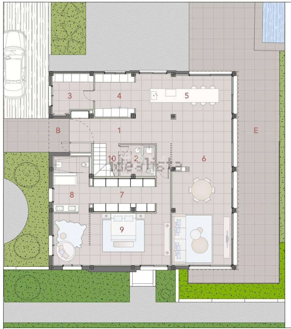 Elegancka nowoczesna willa w pobliżu Aloha Golf