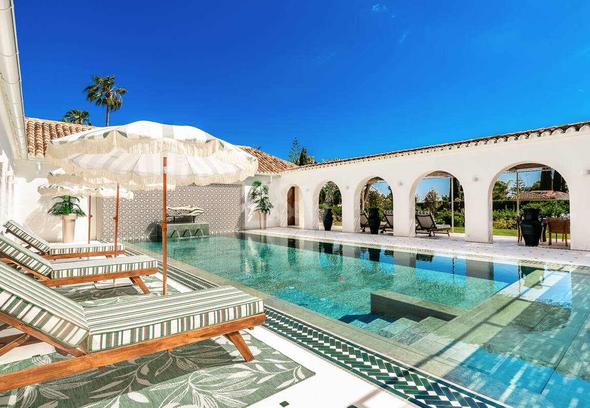 Espectacular villa en Los Monteros a unos metros de la playa