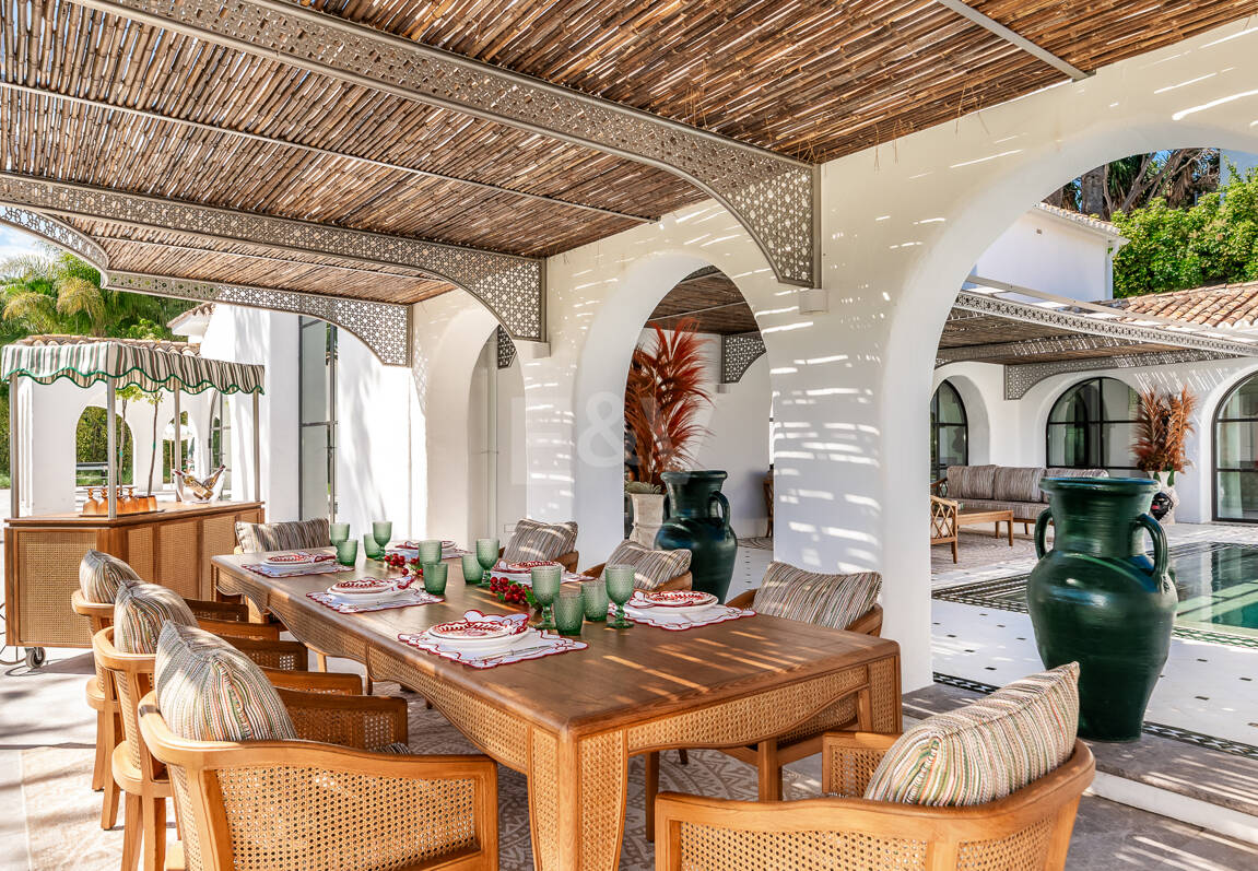 Espectacular villa en Los Monteros a unos metros de la playa