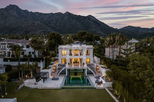 Ett mästerverk av lyx i Sierra Blanca