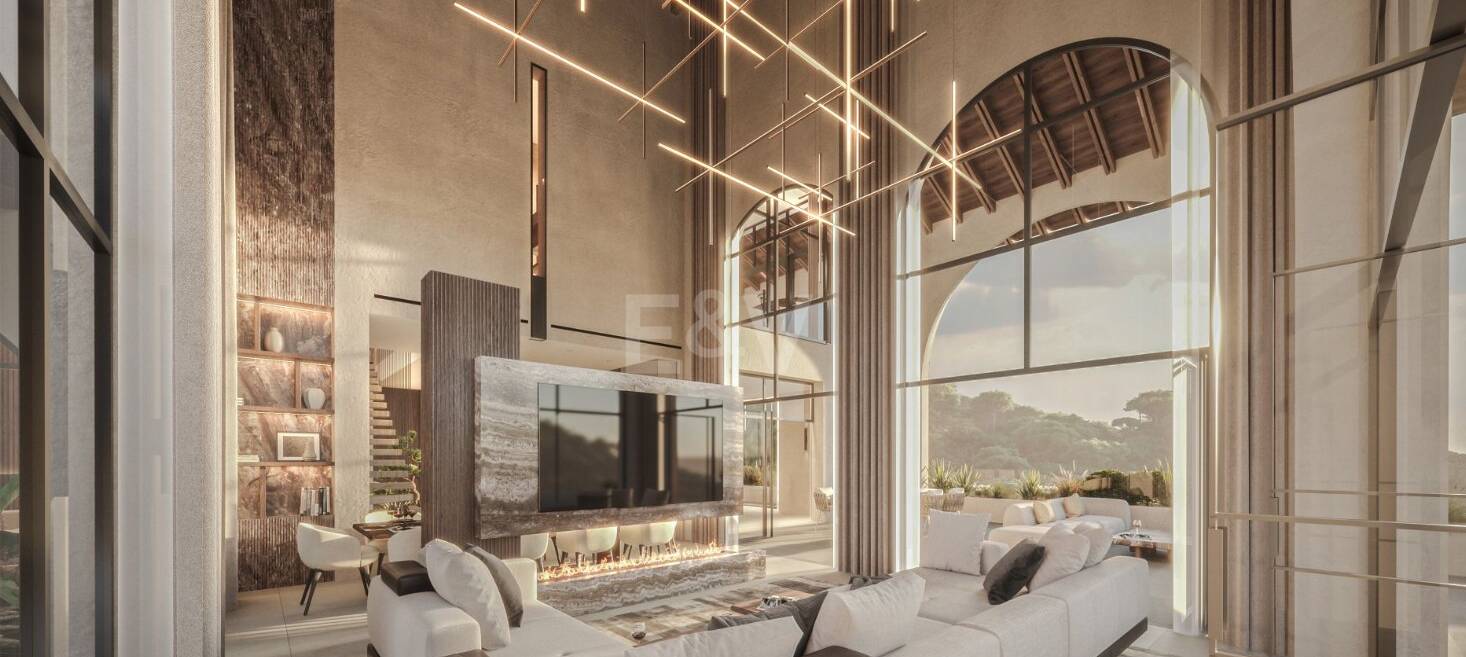 Urocza willa z Eclectic Design i Breathtaking Views w Marbella 's Prime Location