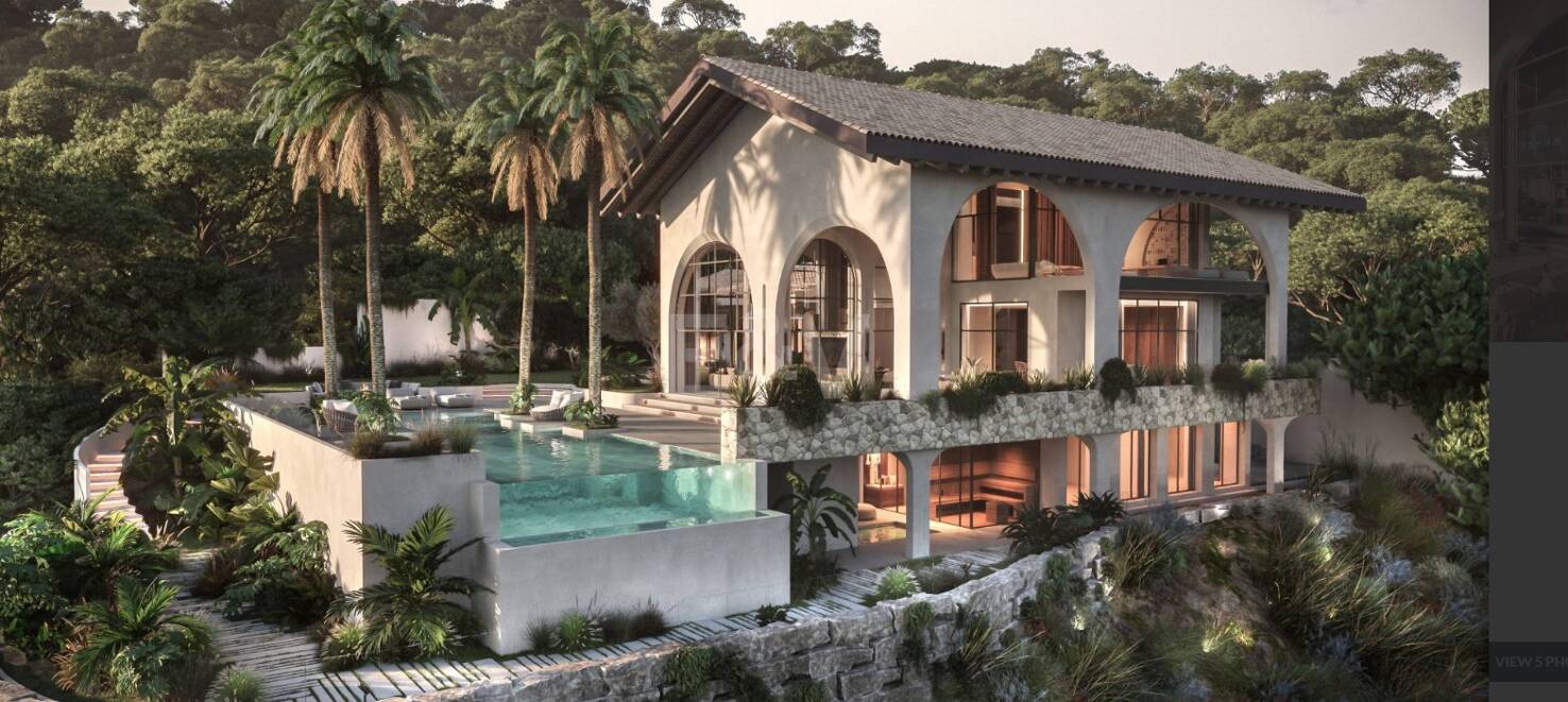 Urocza willa z Eclectic Design i Breathtaking Views w Marbella 's Prime Location