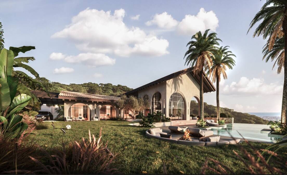 Urocza willa z Eclectic Design i Breathtaking Views w Marbella 's Prime Location
