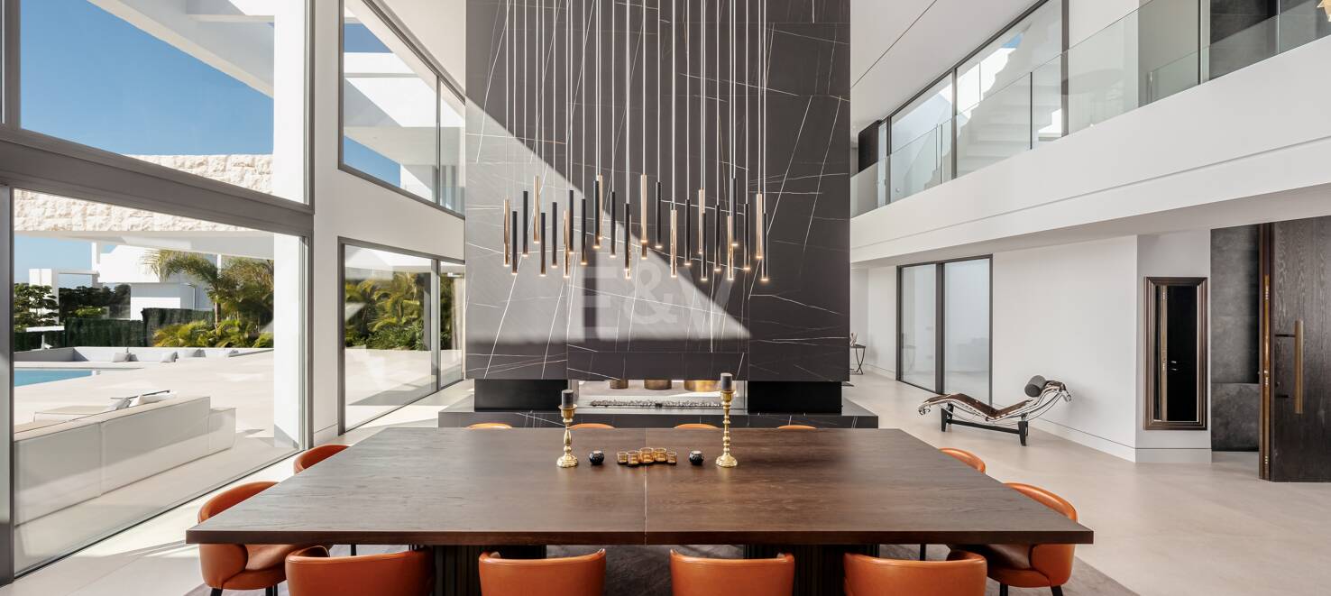 Contemporary luxury villa with open views in La Alqueria