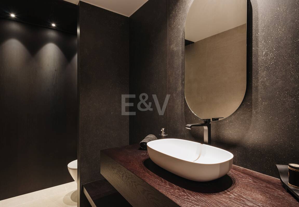 Samtida lyxvilla med öppen utsikt i La Alqueria