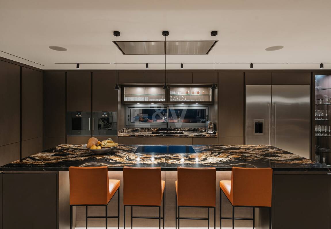 Samtida lyxvilla med öppen utsikt i La Alqueria